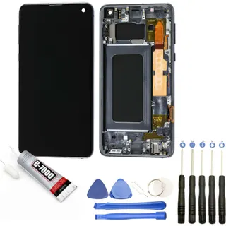 Ecran téléphone VISIODIRECT ecran LCD pour Samsung Galaxy S10