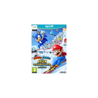 Jeu Wii U NINTENDO Mario & Sonic aux JO d'Hiver Sotchi 2014