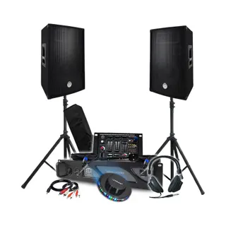 Pack sono BM SONIC Pack Sono DJ 3200W TOTAL complet Ampli E