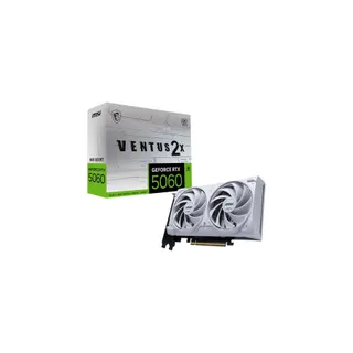 Carte graphique MSI GeForce RTX 5060 8G VENTUS 2X OC Whi
