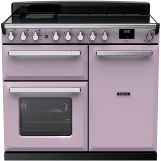 Piano de cuisson induction FALCON ESTEL DELUXE TAB IND 100 CM PARME CHROME