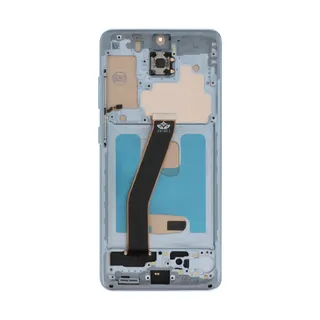 Pièce détachée AVIZAR Écran + Châssis Samsung Galaxy S20 Bleu