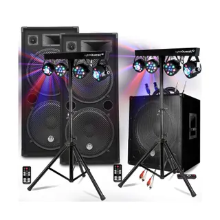 Pack sono KOOL.STAR Pack SONO 3200W Dj MEGA BASSES - Subwoof
