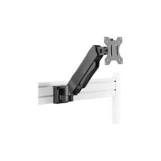 KIMEX Bras moniteur PC 13-27" pour rail bureau