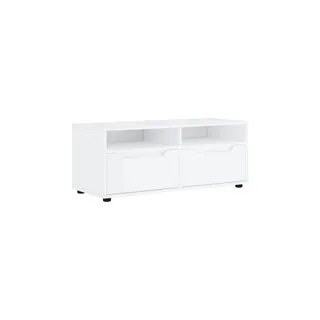 Meuble TV HELLOSHOP26 Meuble TV VISNES mural pratique avec ran