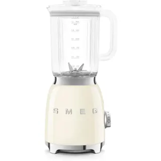 Blender SMEG BLF03CREU Années 50 - Design Rétro 3 Prgm - Bol Tritan 1.5L- Crème