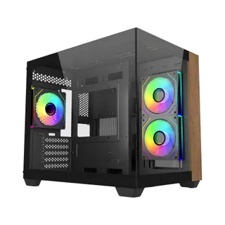 Boitier PC COOLER MASTER CoolerMaster Elite 481 Wood - mATX