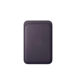 Porte-cartes APPLE MagSafe tissage fin Violet Nuit