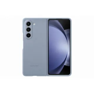 Coque SAMSUNG Z Fold 5 Simili Cuir Bleu