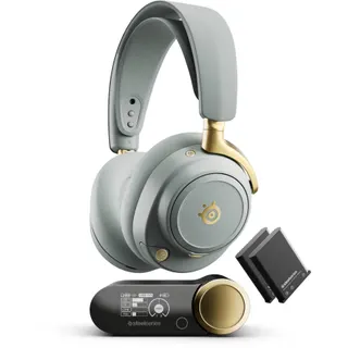 Casque gamer STEELSERIES Arctis Nova Elite Gold Sage