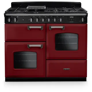 Piano de cuisson gaz FALCON NGC OC TAB GAZ 110 CM BORDEAUX CHROME