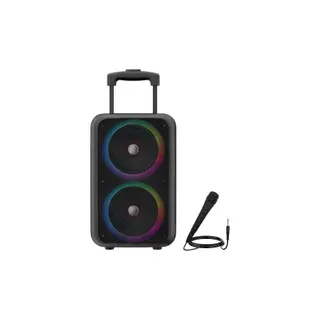 Enceinte portable AVIZAR Portable Lumineuse 2x5W avec Micro