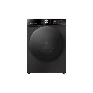 Lave linge hublot HISENSE WF3S1243BB2 - 12 kg - 1400 tr/min - Classe A - Moteur induction - Connecté wifi - Noir