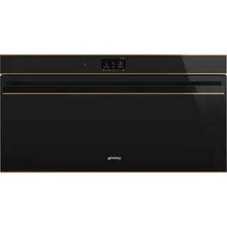 Four encastrable SMEG SFPR9604TNR - Pyrolyse - Chaleur pulsée - Porte froide - Rails télescopiques - Écran tactile