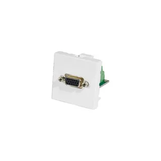 KOMELEC Prise murale VGA à vis - 45x45