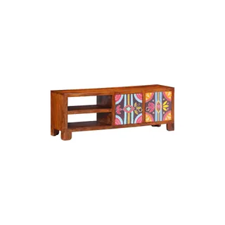 Meuble TV HELLOSHOP26 Meuble TV design moderne 110 x 30 x 40 c