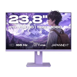 Ecran PC Gamer JAPANNEXT Ecran Gamer 23.8" FHD 165Hz Violet