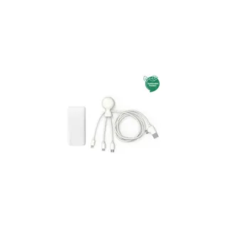 Chargeur secteur XOOPAR Mr Bio Pack chargeur HEPTA 7000mAh Blanc