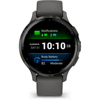 Montre sport GARMIN Venu 3S Sport et santé GPS AMOLED BT 41 mm Black Sesame