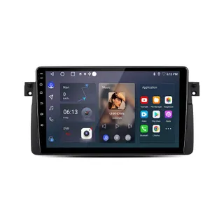 Autoradio connecté JUNSUN pour BMW E46 3er 318 320 325 M3 Carplay