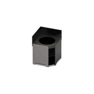 Meuble de cuisine extérieure ENO MODULO D'angle pour Kamado M et L Gris C