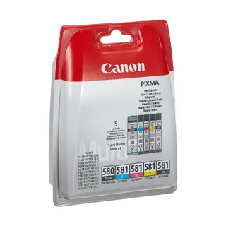 Cartouche d'encre CANON PGI580/CLI581 B/C/M/Y