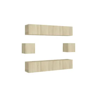 Meuble TV HELLOSHOP26 Ensemble de meubles armoire buffet TV té