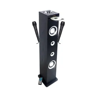 Enceinte Bluetooth INOVALLEY HP49CD-N - 100W - USB BT FM, 2 Micros