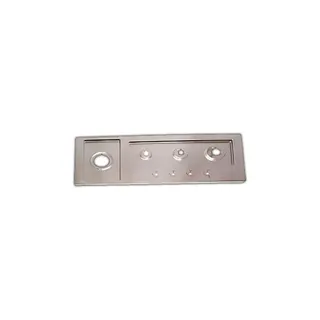 Cache plaque DE DIETRICH plaque d atre inox