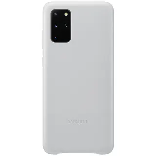 Coque SAMSUNG S20+ Cuir gris clair