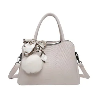 Sac bandoulière GALLANTRY pour Femme Effet Serpent avec Foulard