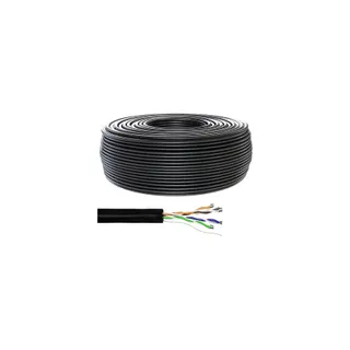 KOMELEC Câble RJ45 Cat 6 rigide blindé 300m