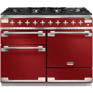Piano de cuisson gaz FALCON ELISE110 MIXT ROUGE CERISE