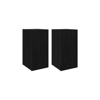 Meuble TV HELLOSHOP26 Lot de 2 meubles TV muraux modernes gain