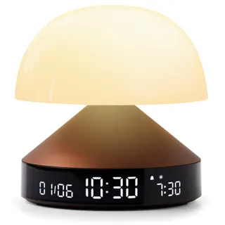 Réveil LEXON Mina Sunrise Simulateur d'aube Bronze