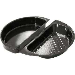 Plat de cuisson OUTDOORCHEF Set Cuisson Demi-Lune, 2 Pieces