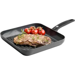 Poêle GREENPAN gril carrée Cambridge Noir Infinity 28cm
