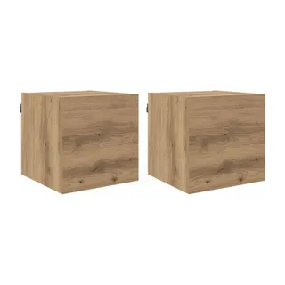 Meuble TV HELLOSHOP26 Lot de 4 meubles TV modernes avec 4 port