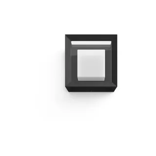 Lampe connectée PHILIPS HUE W&C ECONIC Noir Ext