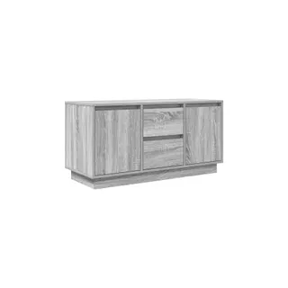 Meuble TV HELLOSHOP26 Meuble TV avec lumières LED rangement mo