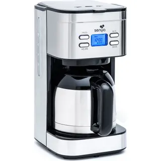 Cafetière isotherme SENYA programmable Hot Coffee sélecteur arômes