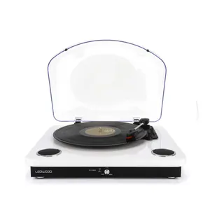 Platine vinyle LEDWOOD LD-ROUND300-WHI