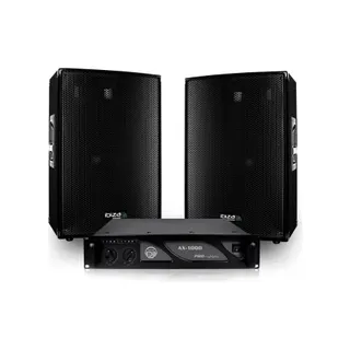 Pack sono IBIZA Pack SONO DJ enceintes 1200W DISCO12 + A