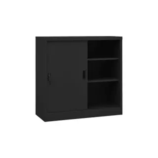 Armoire HELLOSHOP26 Armoire de bureau porte coulissante 90 x