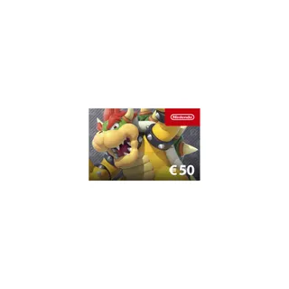 Carte cadeau NINTENDO eShop 50 Euros