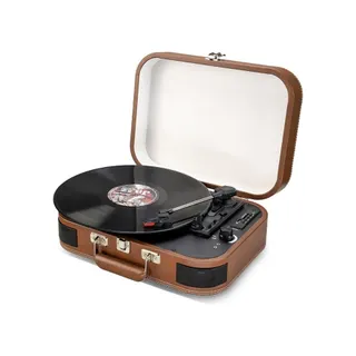 Platine vinyle INOVALLEY Platine vinyle portable 33,45,78 trs, mu