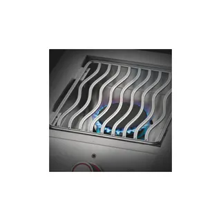 Barbecue gaz NAPOLEON Brûleur réchaud encastrable - Inox + Hou
