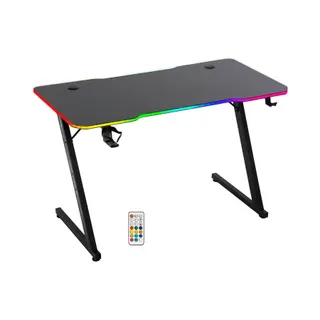 Bureau gamer AMSTRAD DESK120Z-LED-AURORA