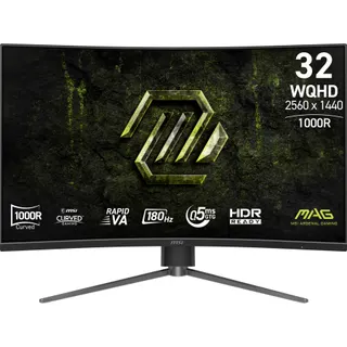 Ecran PC Gamer MSI MAG 325CQPF 32" Fast VA WQHD 180 Hz HDR