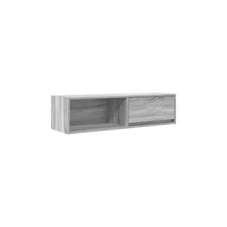 Meuble TV HELLOSHOP26 Meuble TV mural peu encombrant rangement